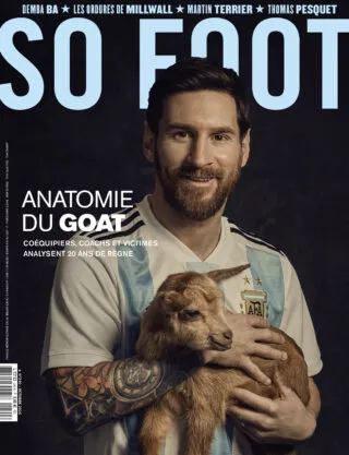 Prochain So Foot spécial Messi GOAT en vente !