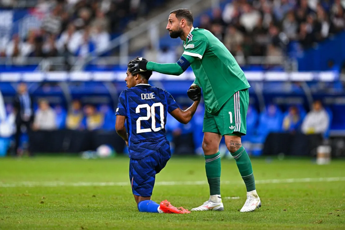 Les notes des Bleus contre l'Italie