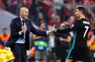 Zinédine Zidane rend hommage à Cristiano Ronaldo